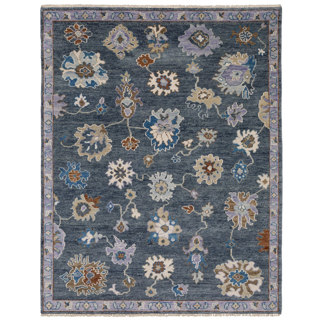 Oriental Weavers Sphinx MAJORCA MAJ07 Blue Floral Rugs