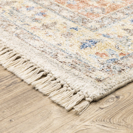 Oriental Weavers Sphinx Malabar 45305 Orange/ Blue Rugs.