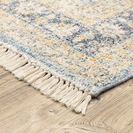 Oriental Weavers Sphinx Malabar 45306 Blue/ Beige Rugs.