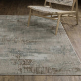 Oriental Weavers Sphinx Mallory MAL03 Blue Rugs - angle/detail