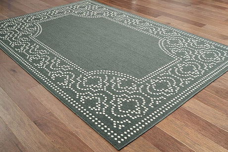 Oriental Weavers Sphinx Marina 1247X Grey / Ivory Rugs.