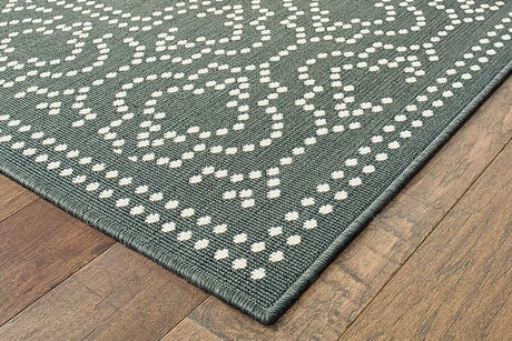 Oriental Weavers Sphinx Marina 1247X Grey / Ivory Rugs.