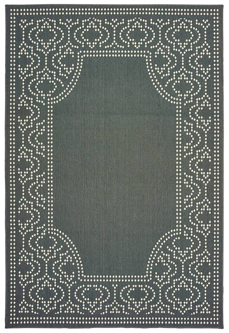 Oriental Weavers Sphinx Marina 1247X Grey / Ivory Rugs.