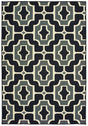 Oriental Weavers Sphinx Marina 1491Z Black / Grey Rugs.