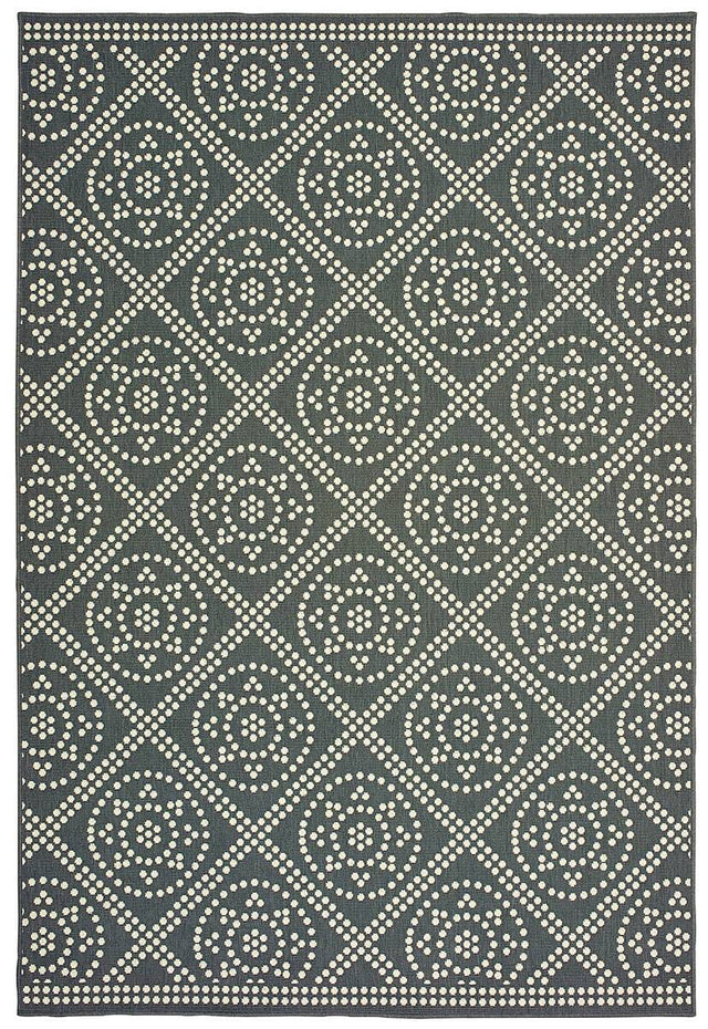 Oriental Weavers Sphinx Marina 3969L Grey / Ivory Rugs.