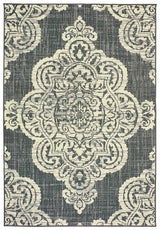 Oriental Weavers Sphinx Marina 5929E Grey / Ivory Rugs.