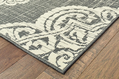 Oriental Weavers Sphinx Marina 5929E Grey / Ivory Rugs.