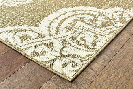 Oriental Weavers Sphinx Marina 5929J Tan / Ivory Rugs.