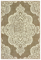 Oriental Weavers Sphinx Marina 5929J Tan / Ivory Rugs.
