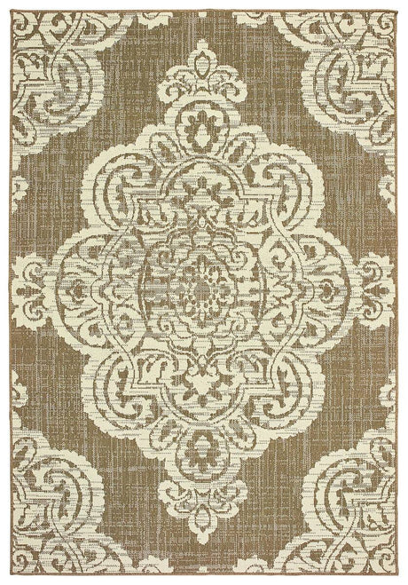 Oriental Weavers Sphinx Marina 5929J Tan / Ivory Rugs.