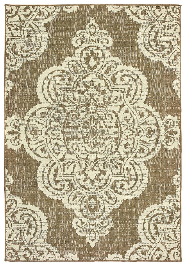 Oriental Weavers Sphinx Marina 5929J Tan / Ivory Rugs.