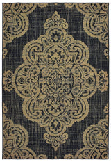 Oriental Weavers Sphinx Marina 5929K Black / Tan Rugs.