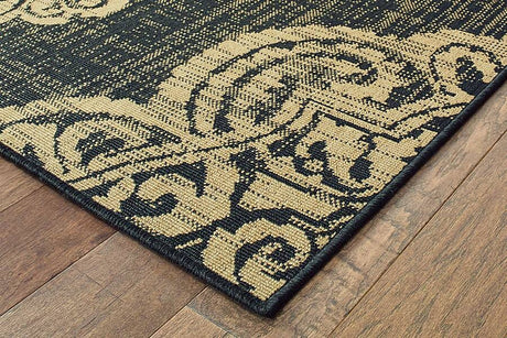 Oriental Weavers Sphinx Marina 5929K Black / Tan Rugs.