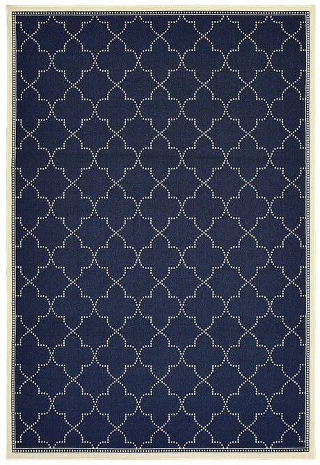 Oriental Weavers Sphinx Marina 6025P Navy / Ivory Rugs.