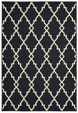 Oriental Weavers Sphinx Marina 7763K Black / Ivory Rugs.