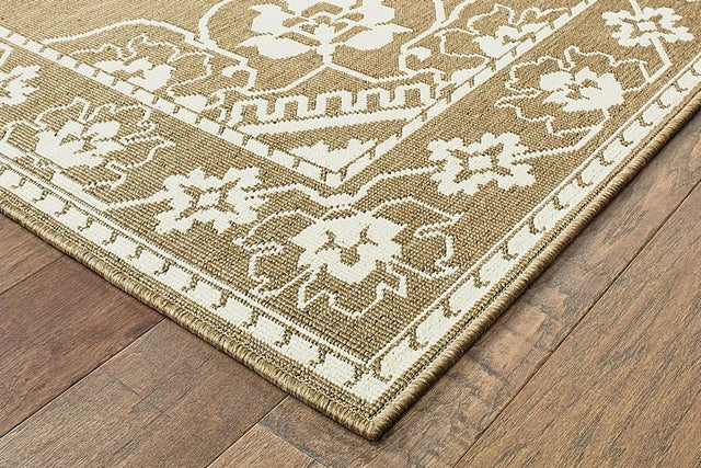 Oriental Weavers Sphinx Marina 7764J Tan / Ivory Rugs.