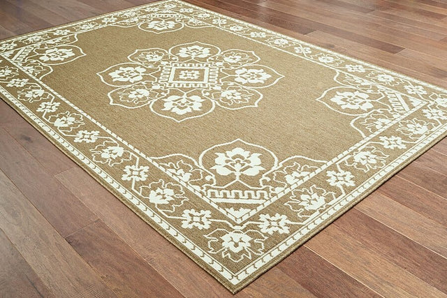 Oriental Weavers Sphinx Marina 7764J Tan / Ivory Rugs.