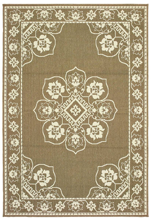 Oriental Weavers Sphinx Marina 7764J Tan / Ivory Rugs.