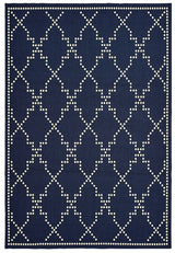 Oriental Weavers Sphinx Marina 7765B Navy / Ivory Rugs.