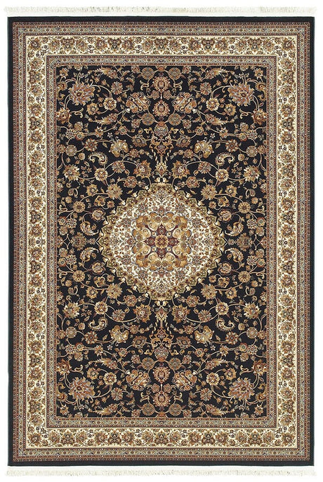 Oriental Weavers Sphinx Masterpiece 033B2 Black / Ivory Rugs.