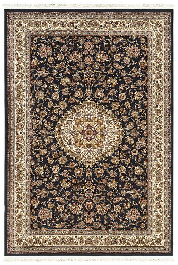 Oriental Weavers Sphinx Masterpiece 033B2 Black / Ivory Rugs.