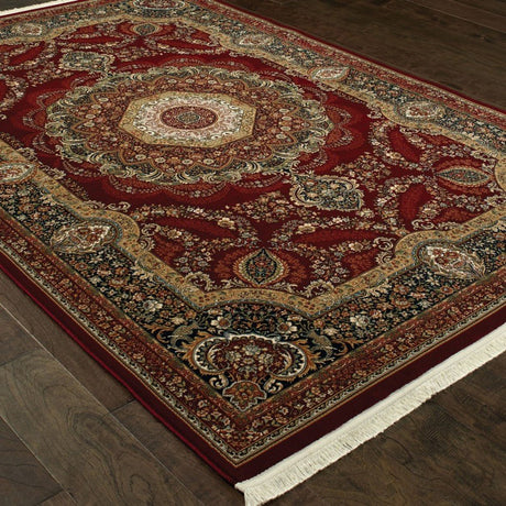 Oriental Weavers Sphinx Masterpiece 113R2 Red / Multi Rugs.