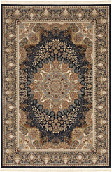 Oriental Weavers Sphinx Masterpiece 1802B Navy/ Multi Rugs.