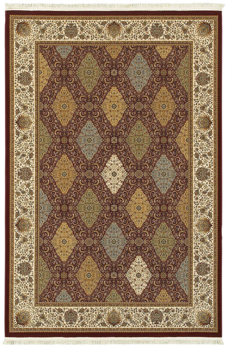 Oriental Weavers Sphinx Masterpiece 530M2 Red / Multi Rugs.