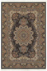 Oriental Weavers Sphinx Masterpiece 5501K Black / Multi Rugs.