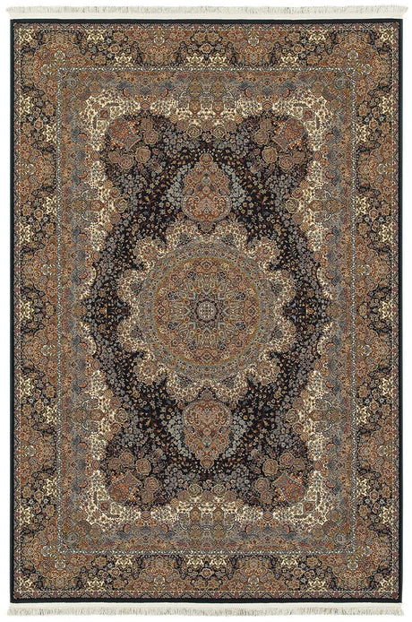 Oriental Weavers Sphinx Masterpiece 5501K Black / Multi Rugs.