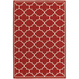 Oriental Weavers Sphinx Meridian 1295R Red / Ivory Rugs.