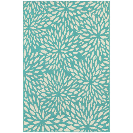 Oriental Weavers Sphinx Meridian 1506L Blue / Ivory Rugs.