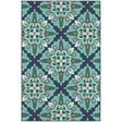 Oriental Weavers Sphinx Meridian 2206B Blue / Green Rugs.