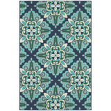 Oriental Weavers Sphinx Meridian 2206B Blue / Green Rugs.