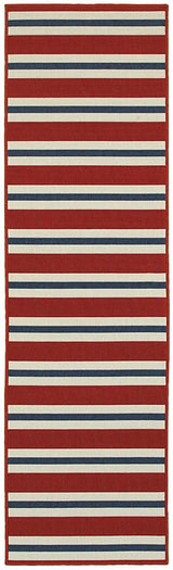 Oriental Weavers Sphinx Meridian 5701R Red / Blue Rugs.