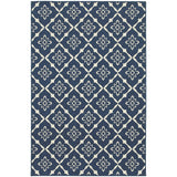Oriental Weavers Sphinx Meridian 5703B Navy / Ivory Rugs.