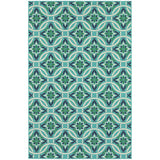 Oriental Weavers Sphinx Meridian 5868L Blue / Green Rugs.