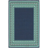 Oriental Weavers Sphinx Meridian 9650B Navy / Green Rugs.