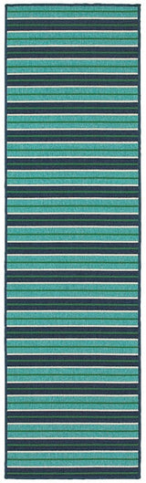 Oriental Weavers Sphinx Meridian 9652F Blue / Green Rugs.