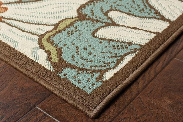 Oriental Weavers Sphinx Montego 3444m Blue / Brown Rugs.