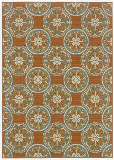 Oriental Weavers Sphinx Montego 8323d Red / Ivory Rugs.