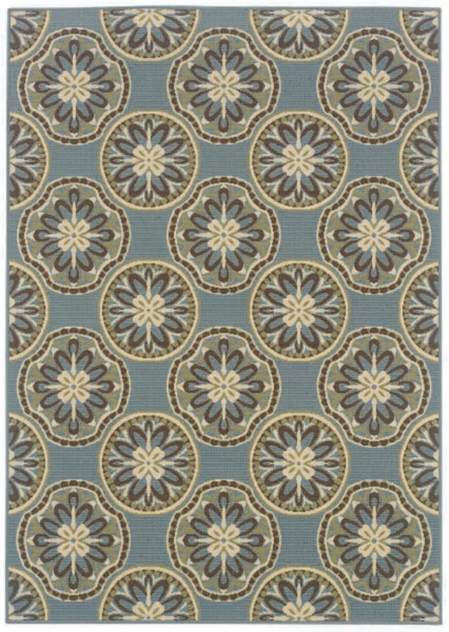 Oriental Weavers Sphinx Montego 8323l Blue / Ivory Rugs.