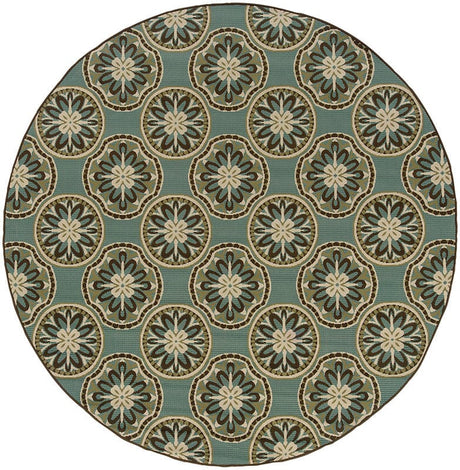 Oriental Weavers Sphinx Montego 8323l Blue / Ivory Rugs.