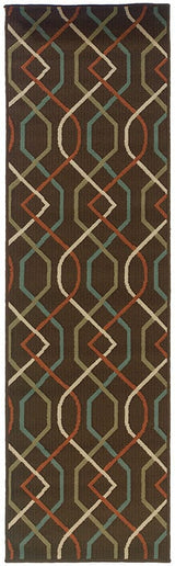Oriental Weavers Sphinx Montego 896n6 Brown / Ivory Rugs.