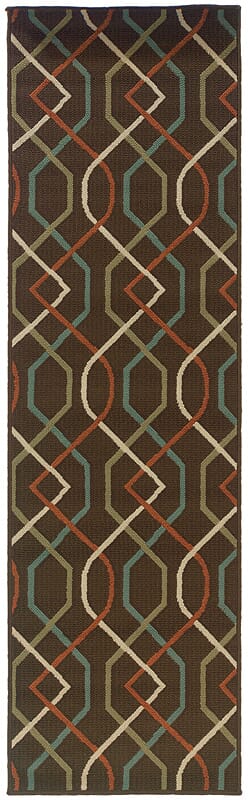 Oriental Weavers Sphinx Montego 896n6 Brown / Ivory Rugs.