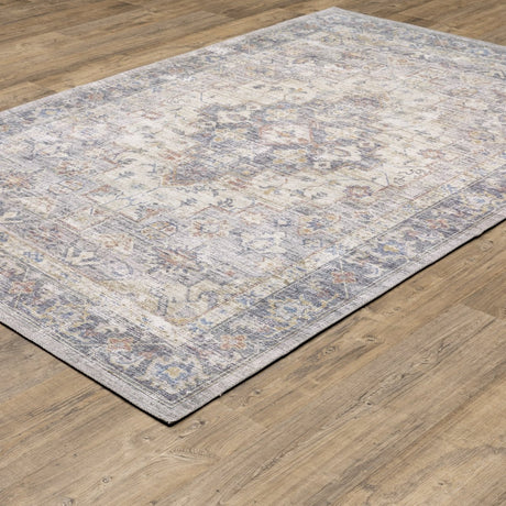 Oriental Weavers Sphinx Myers Park Myp02 Blue/ Gold Rugs.