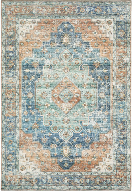 Oriental Weavers Sphinx Myers Park Myp03 Rust/ Blue Rugs.