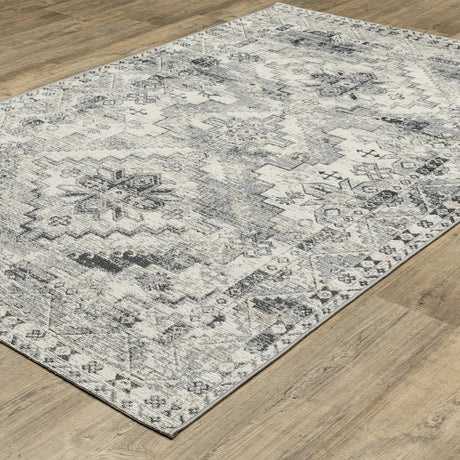 Oriental Weavers Sphinx Naples 1346Z Ivory Rugs - angle detail