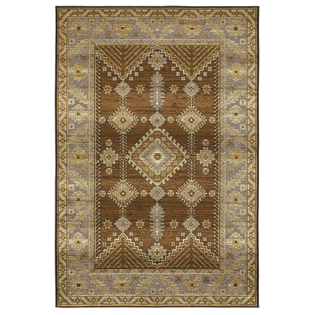 Oriental Weavers Sphinx Naples 1441X Blue Rugs - main flat