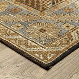 Oriental Weavers Sphinx Naples 1441X Blue Rugs - corner detail